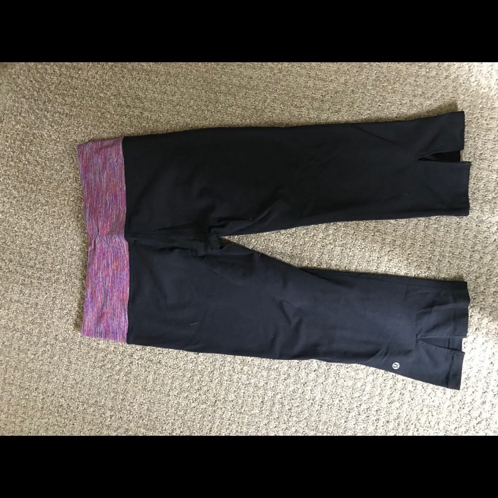 Lululemon cropped pants